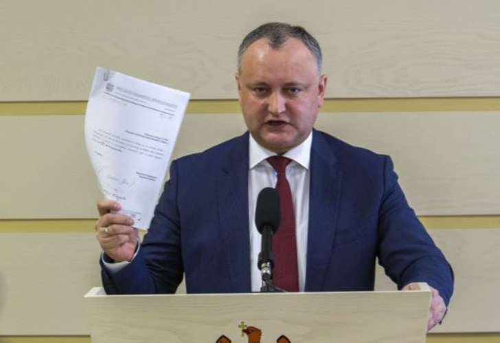 Додон инициирует референдум