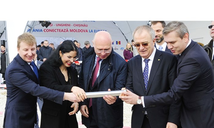 Павел Филип на открытии строительства газопровода Унгень-Кишинэу: Сегодня мы делаем второй шаг к энергетической безопасности