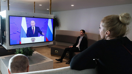 Путин объяснил показ ракет во время послания желанием успокоить россиян