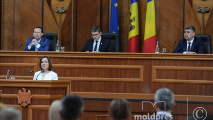 Парламенты Республики Молдова и Румынии провели совместное заседание