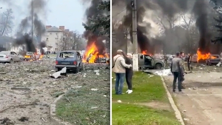 Агрессор обстреливает мирное население