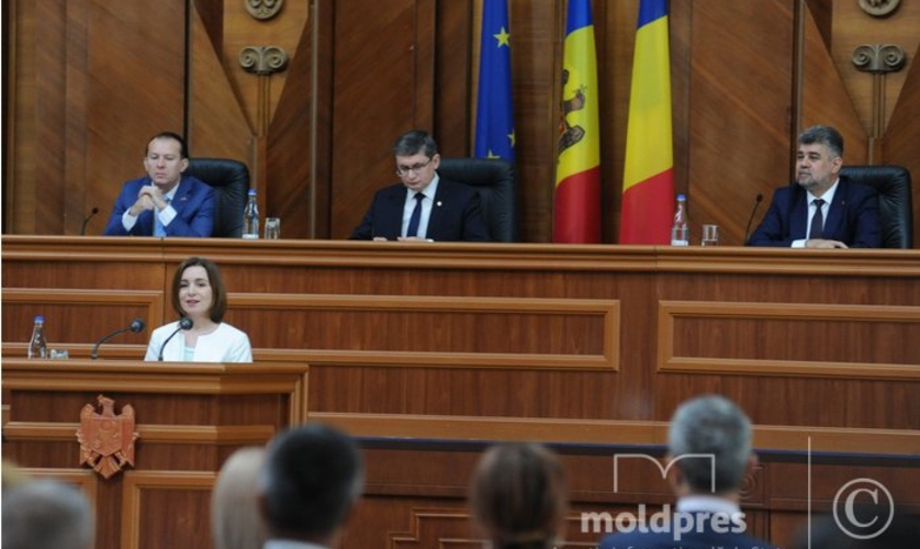 Парламенты Республики Молдова и Румынии провели совместное заседание