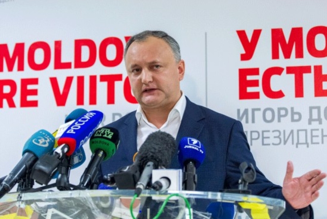 ЦИК признала избрание Додона президентом