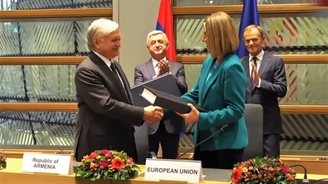 Армения и ЕС подписали новое рамочное соглашение