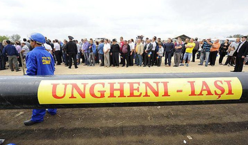 Газопровод Унгены-Яссы готов к сдаче в эксплуатацию