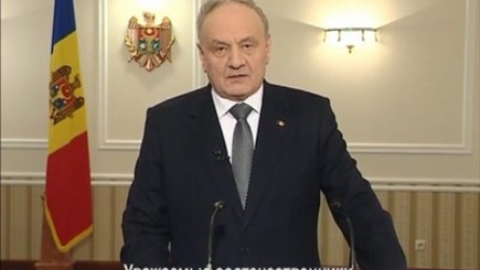 Тимофти выступил с телеобращением