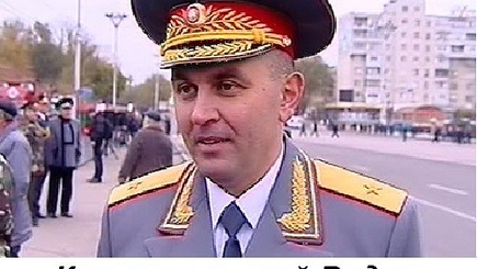 Генерал-майор милиции Вадим Николаевич Красносельский, новый президент Приднестровья