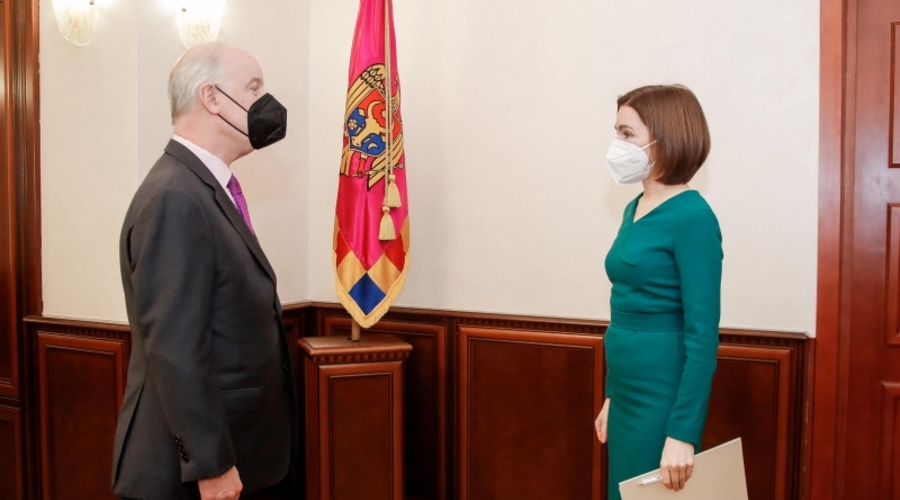Президент Молдовы приняла нового посла США