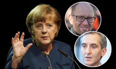 Меркель пригласила Лянкэ, Яцeнюка и Гaрибашвили в Берлин