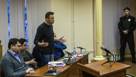 Выступление Алексея  Навального на суде