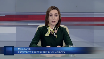 Обращение избранного президента Майи Санду к народу Молдовы