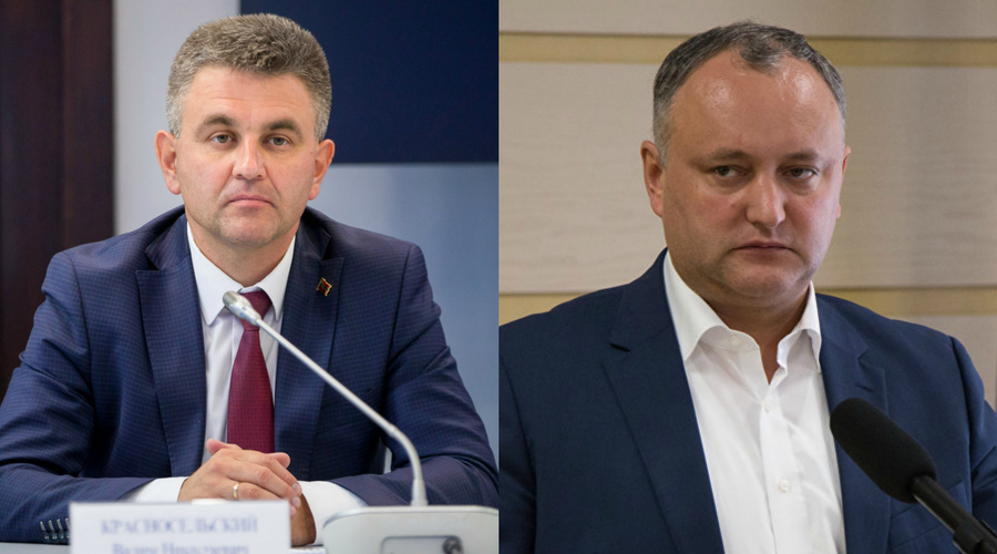 Завтра должны встретится Игорь Додон и Вадим Красносельский