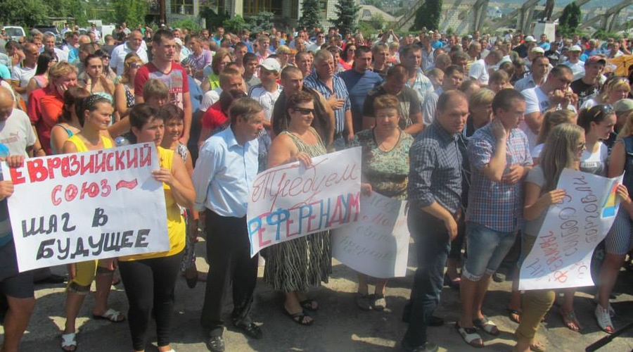 Фермеры из Атак устроили акцию протеста