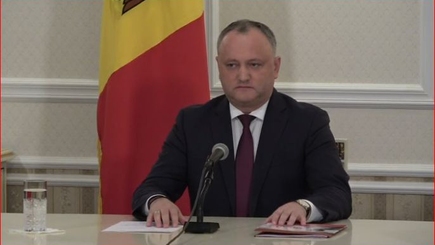 Пресс-конференция Президента Республики Молдова Игоря Додона (LIVE)