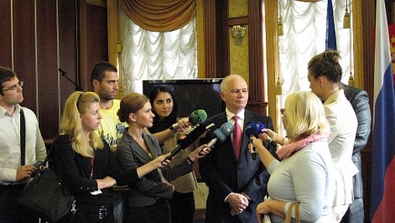 Встреча Посла России с представителями молдавских  СМИ