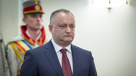 Додон допустил проведение досрочных выборов