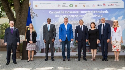 В Бэлць началось строительство Центра инноваций и трансфера технологий в Северном регионе развития