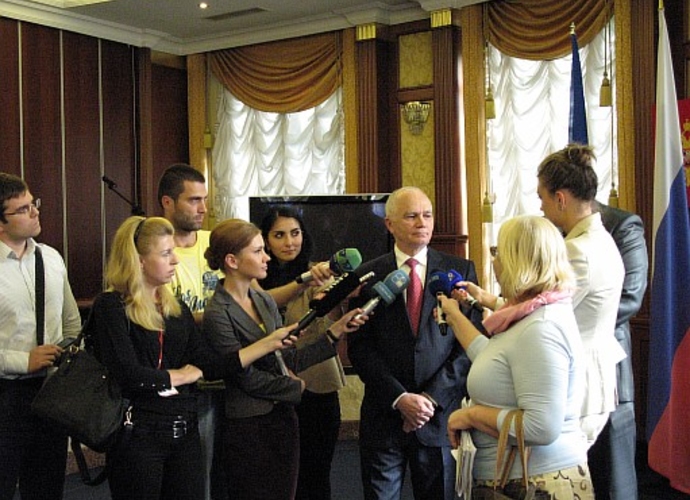 Встреча Посла России с представителями молдавских  СМИ