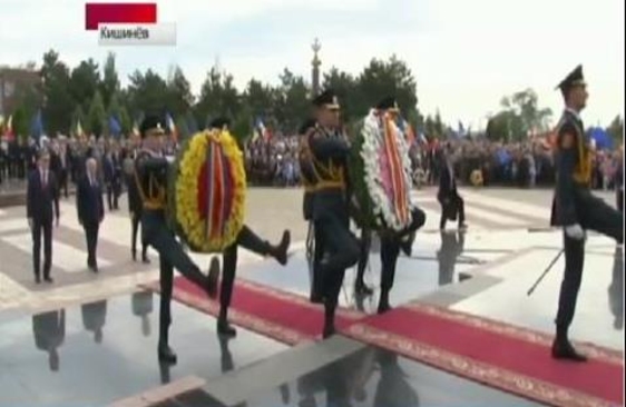 Российские каналы о том как в Молдове отмечали 9 мая