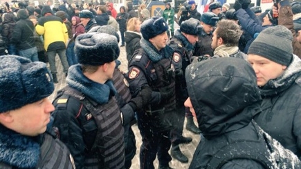 В Москве разогнан «марш перемен»