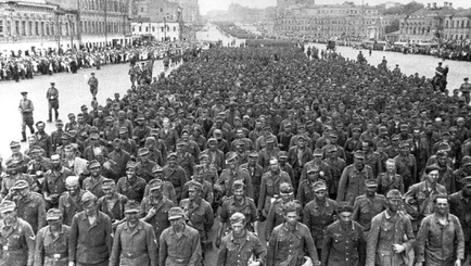 «Большой вальс» в Москве 17 июля 1944 года