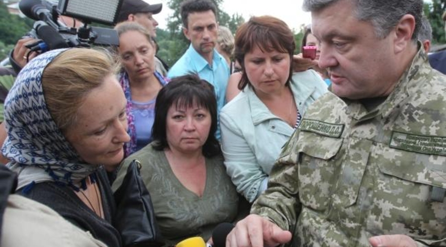 Президент Порошенко заявил, что Украина подвергается агрессии со стороны России