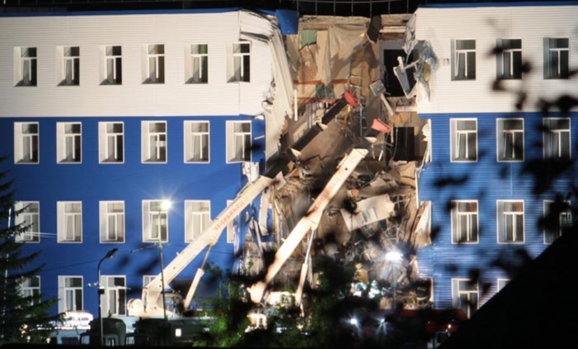 В Омске обрушилась казарма ВДВ