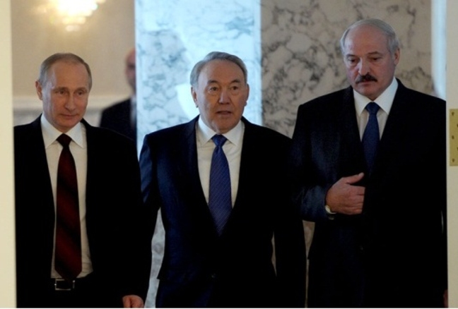 Пyтин, Лукaшенко и Назaрбаев подпишут соглашение о ЕAЭС