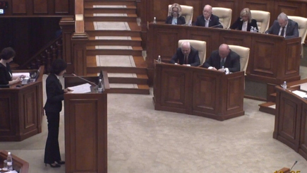 Прямая трансляция заседания парламента посвященного Вотуму недоверия правительству Санду (LIVE)