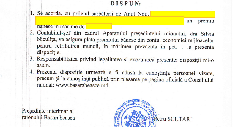 В разгар кризиса чиновники партий Нэстасе и Додона выписывают себе премии из бюджетных денег