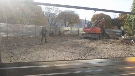 На Рышкановке протестовали против очередной постройки