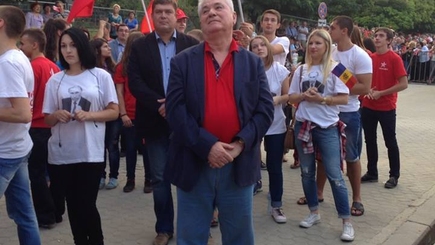 Воронин принял участие в митинге, организованном Партией социалистов