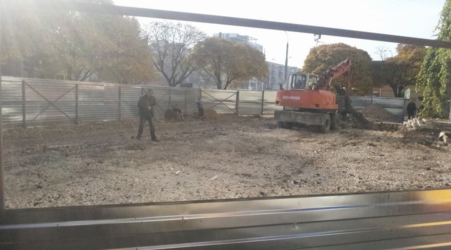 На Рышкановке протестовали против очередной постройки