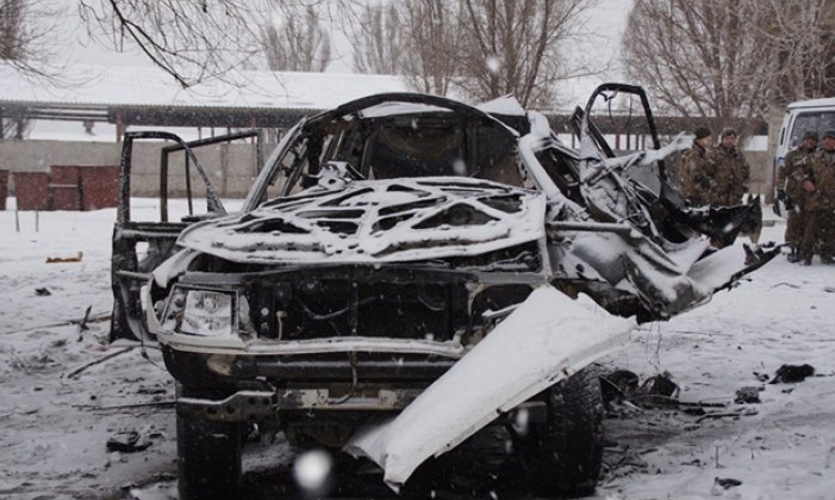 В Луганске взорвали авто одного из главарей «ЛНР»