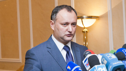 Додон  о создании коалиции с коммунистами