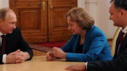 Прошла рабочая встреча В.Путина, И.Додона и З.Гречаной