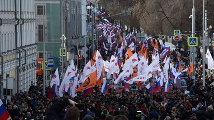 Марш памяти Немцова стал ежегодным смотром российской оппозиции