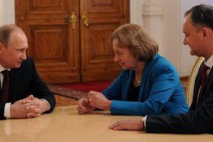 Прошла рабочая встреча В.Путина, И.Додона и З.Гречаной