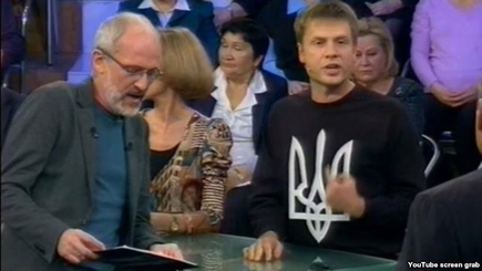 Одессит Алексей Гончаренко на ток-шоу 