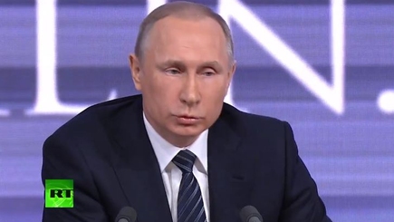 Ежегодная пресс-конференция Владимира Путина