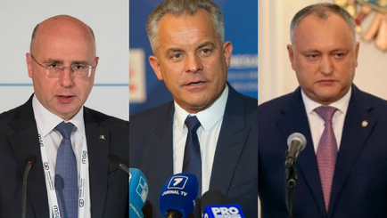 Жители Молдовы больше всего доверяют Додону, Филипу и Плахотнюку