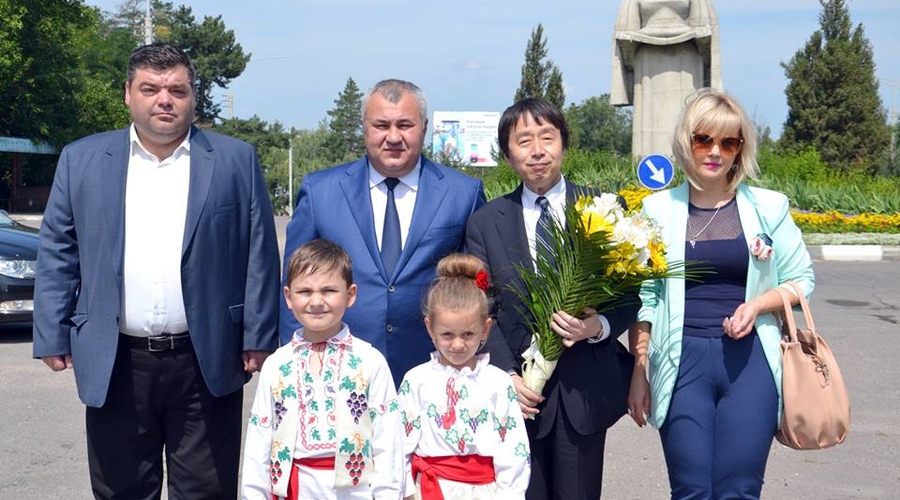 Уроки румынского от посла Японии для мэра Бельц