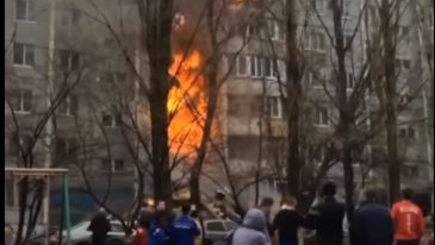 Взрыв в жилом доме в Волгограде
