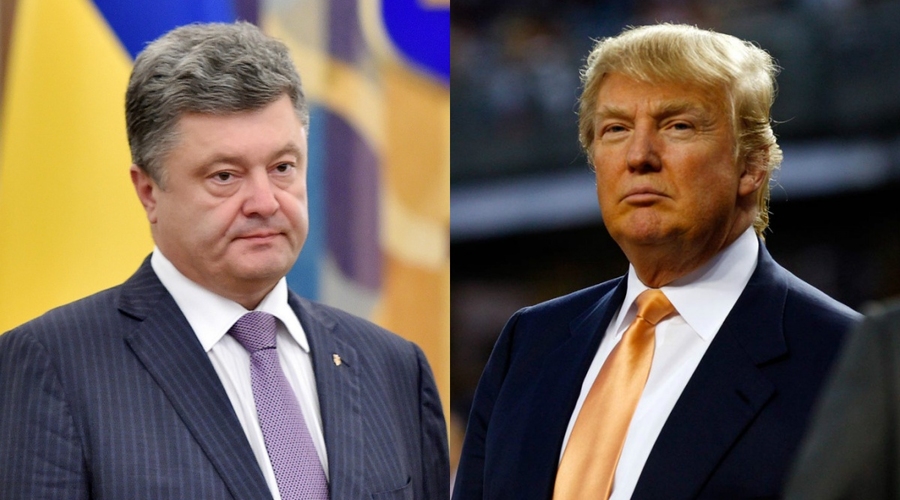 Состоялись первые переговоры Трампа и Порошенко: итоги