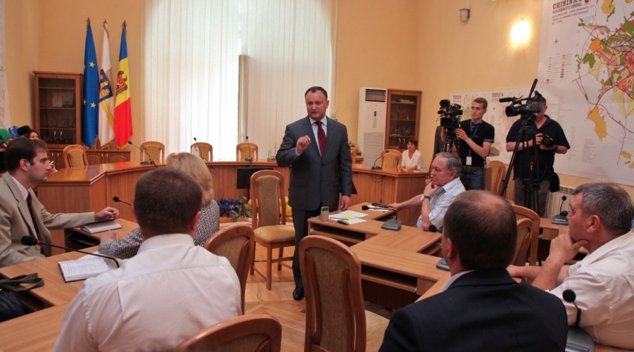 Рабочее заседание  муниципальных  советников от  ПКРМ