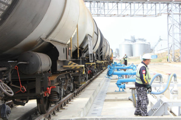 Сдача в эксплуатацию первого железнодорожного терминала с сoвмещёнными путями