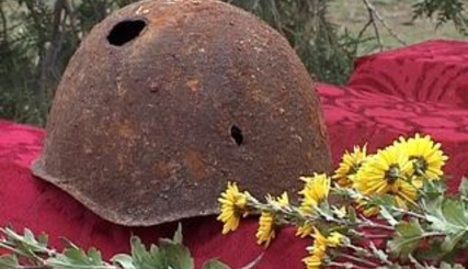 Перезахоронение останков воинов Красной Армии