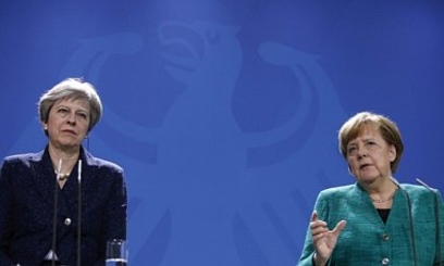 Мэй и Меркель договорились противостоять усилению агрессии РФ