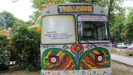 В Кишиневе открылась «библиотека на колесах» -TrolleyBook