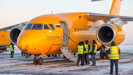 В России разбился пассажирский самолет